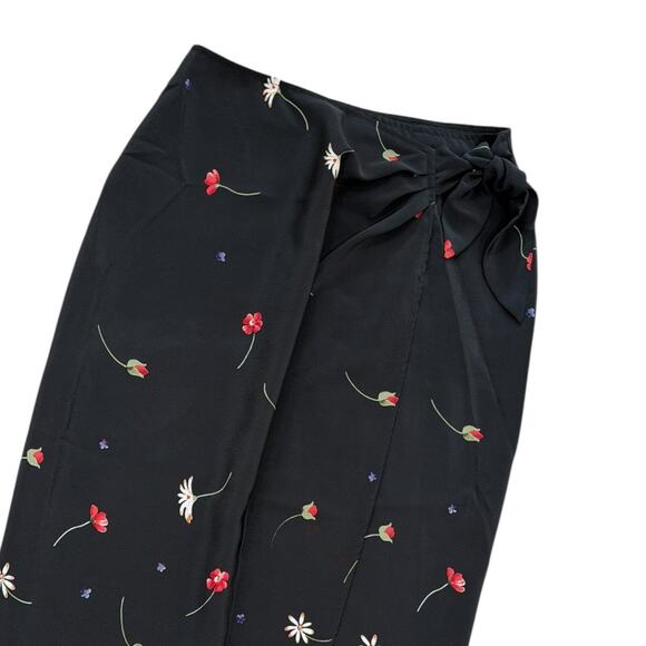 Vintage Rampage Floral Wrap Maxi Skirt - Picture 6 of 7